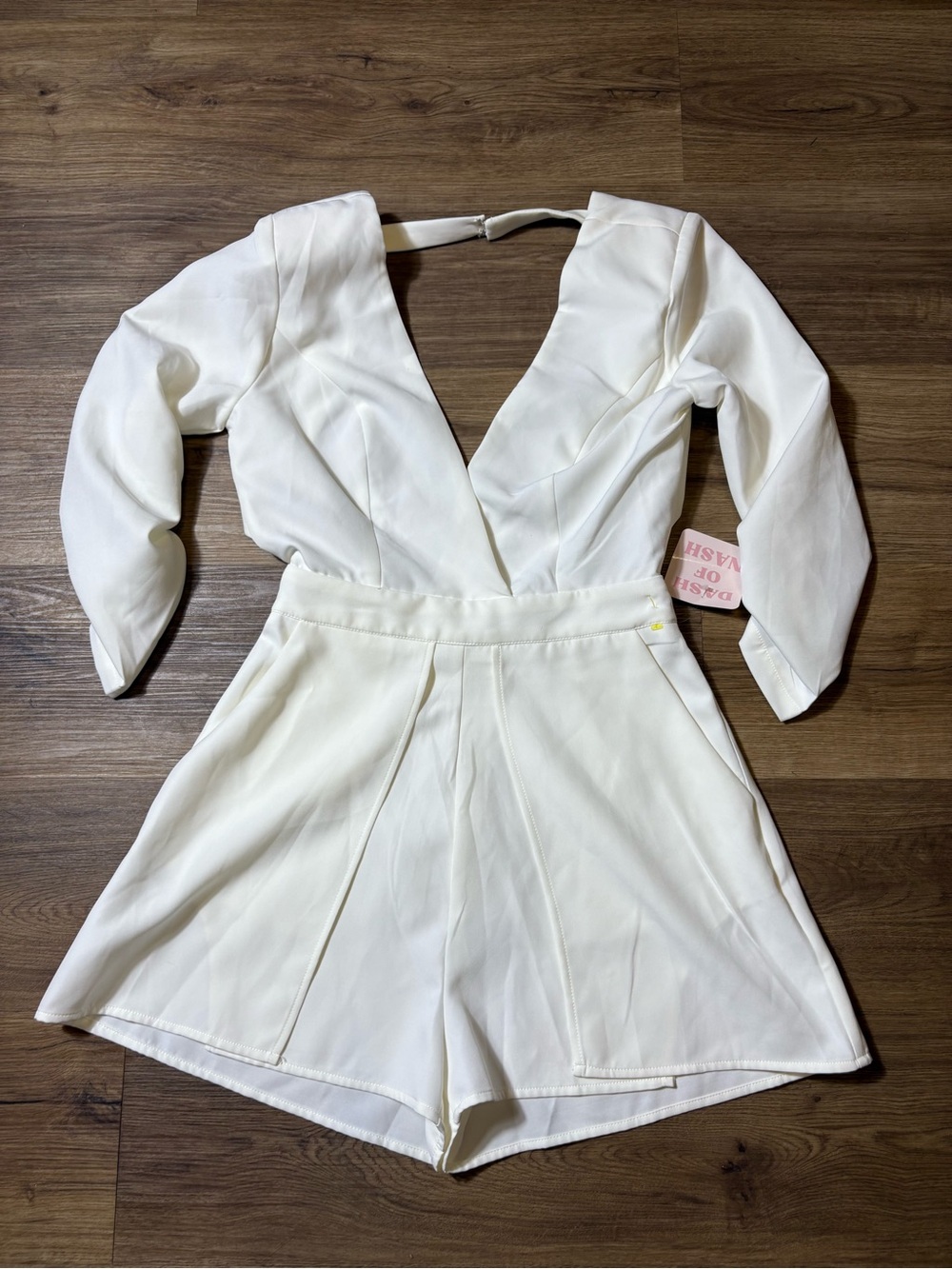 NWT Dash of Nash Romper Open Back Bachelorette Party Bride Nashville Size S
